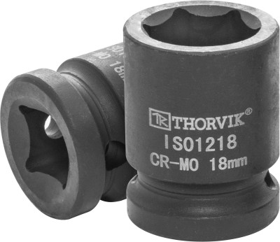 Thorvik IS01218 Головка торцевая ударная 1/2"DR, 18 мм IS01218