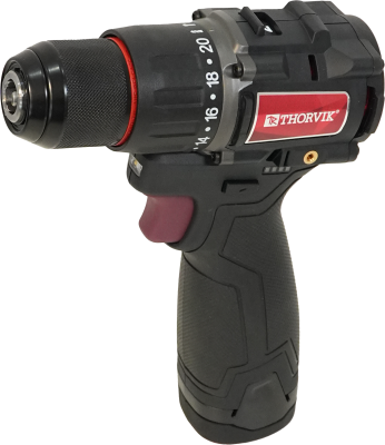 Thorvik BDI16136 Дрель ударная аккумуляторная, 13 мм, 16В, 60 Нм BDI16136